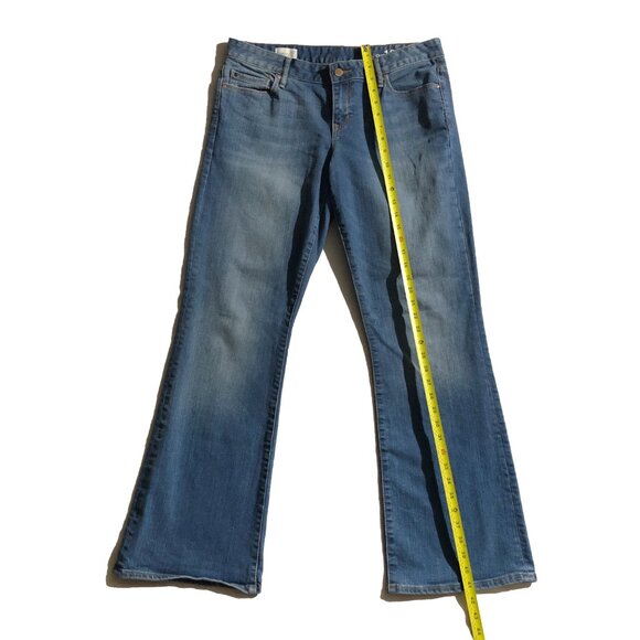 Gap 1969 Perfect Boot Mens 32r Blue Bootcut Jeans - Picture 2 of 10